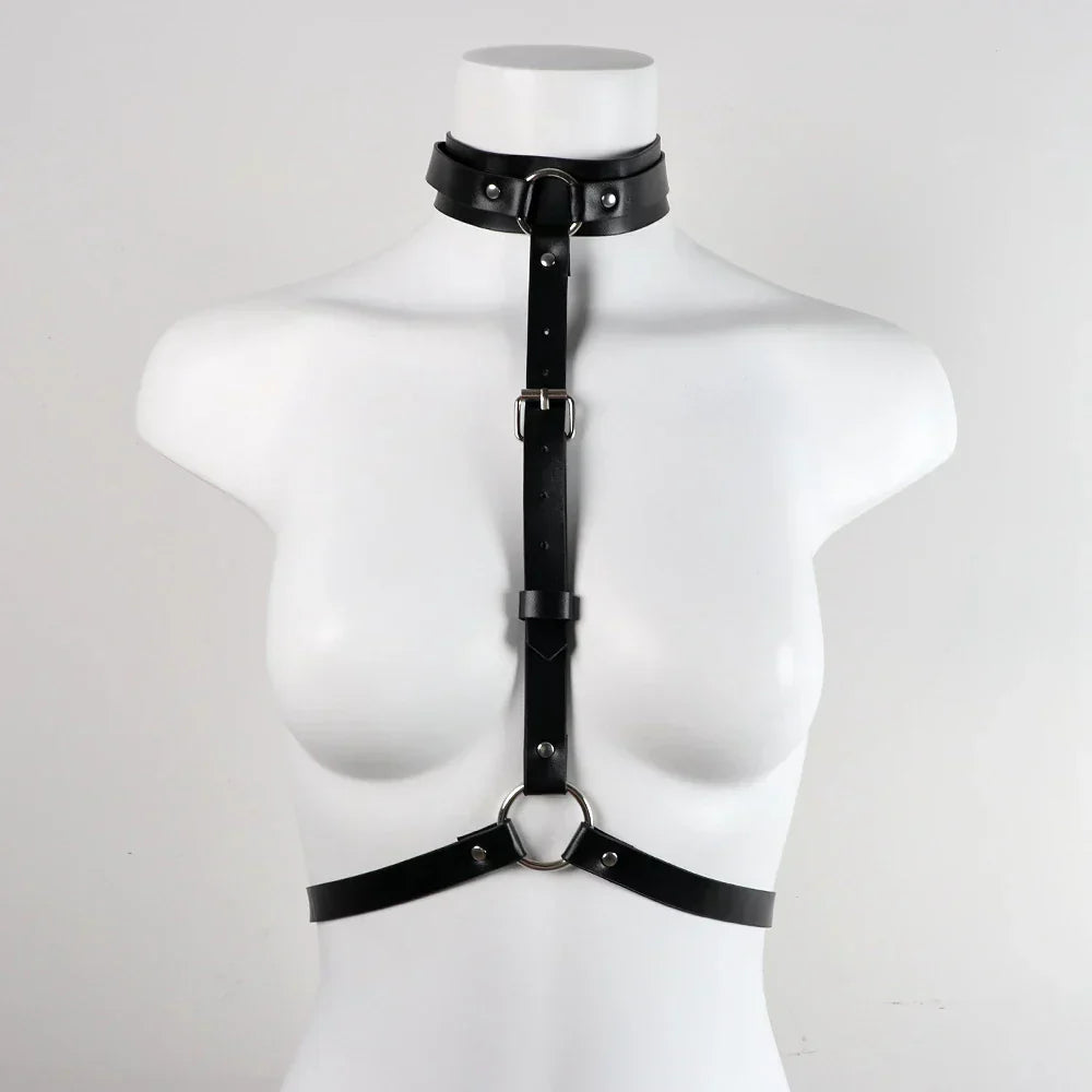 Harness na talię z chokerem