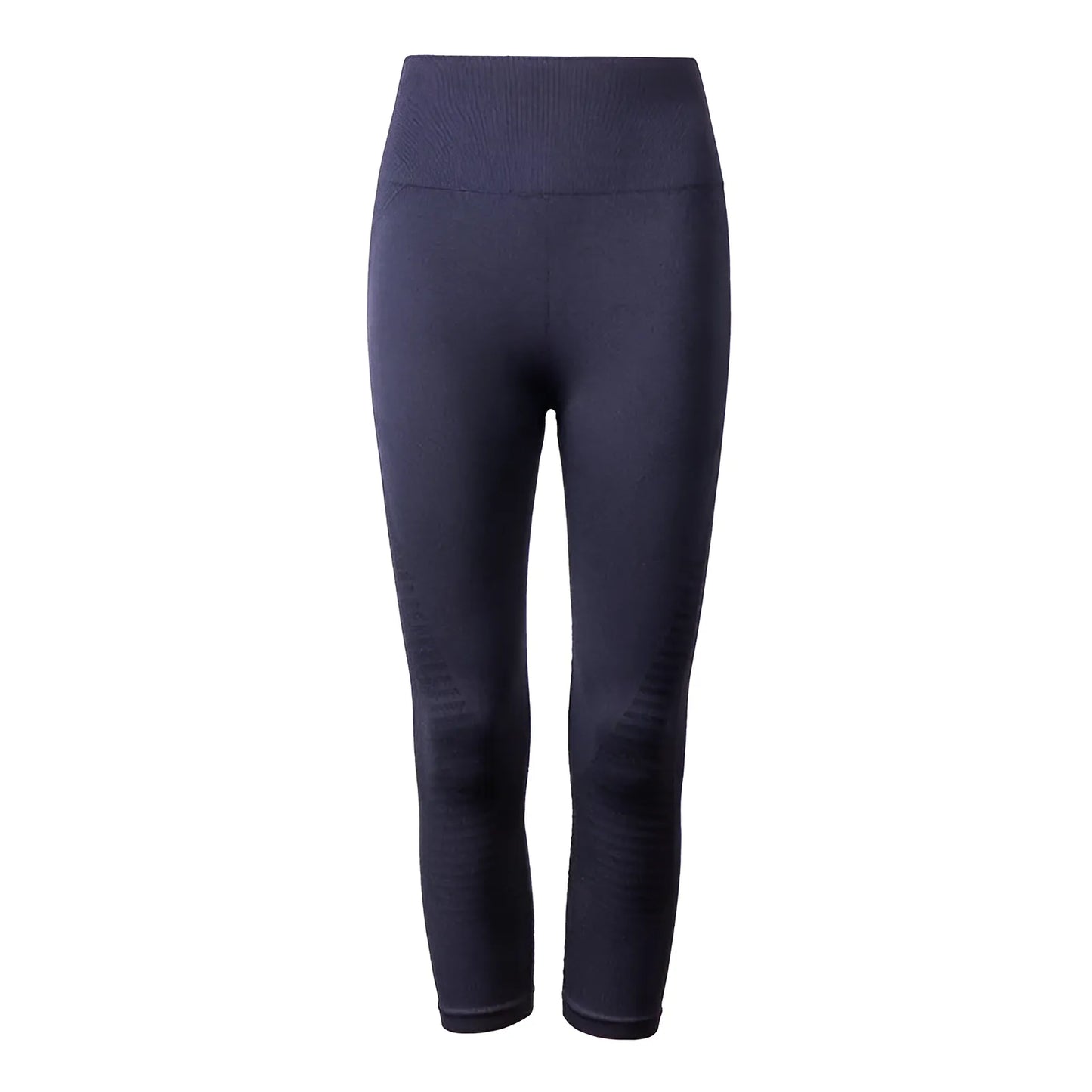 Legginsy sportowe z szerokim pasem