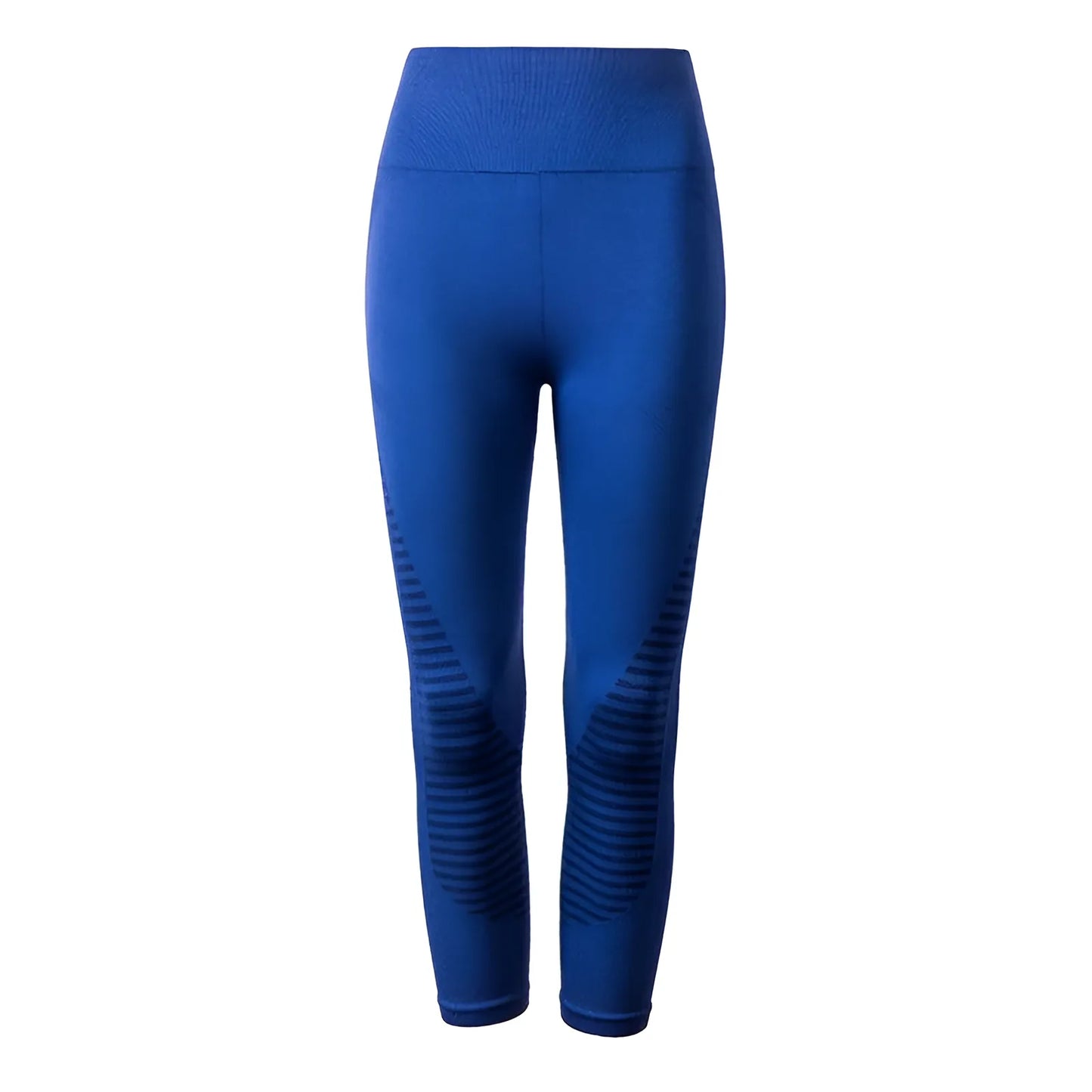 Legginsy sportowe z szerokim pasem