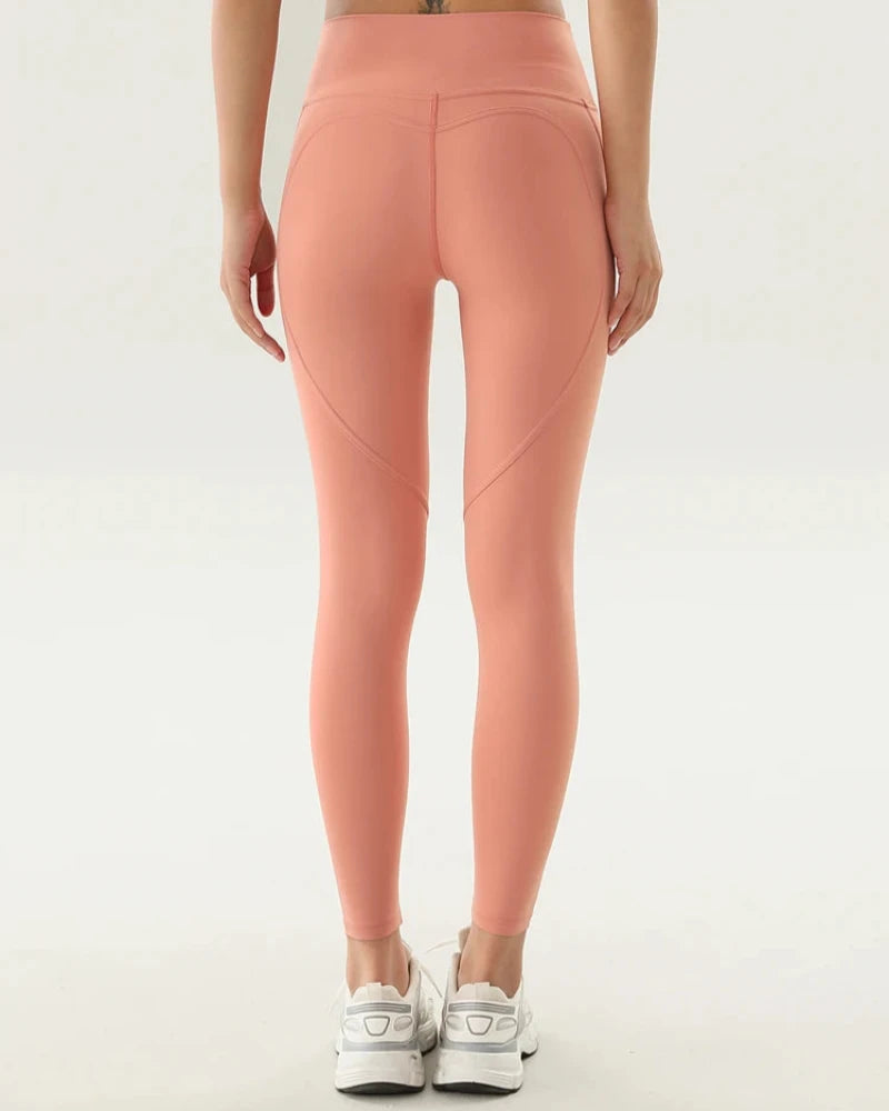 Dopasowane legginsy z wysokim stanem