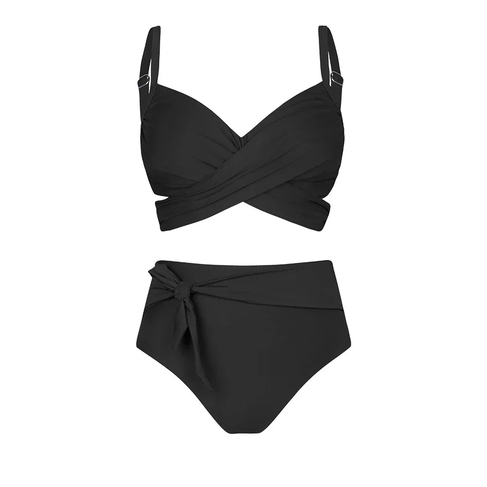 Strój kąpielowy plus size z regulowanym biustonoszem