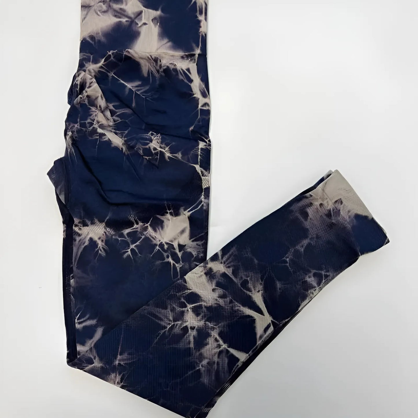 Legginsy damskie z ozdobnym wzorem