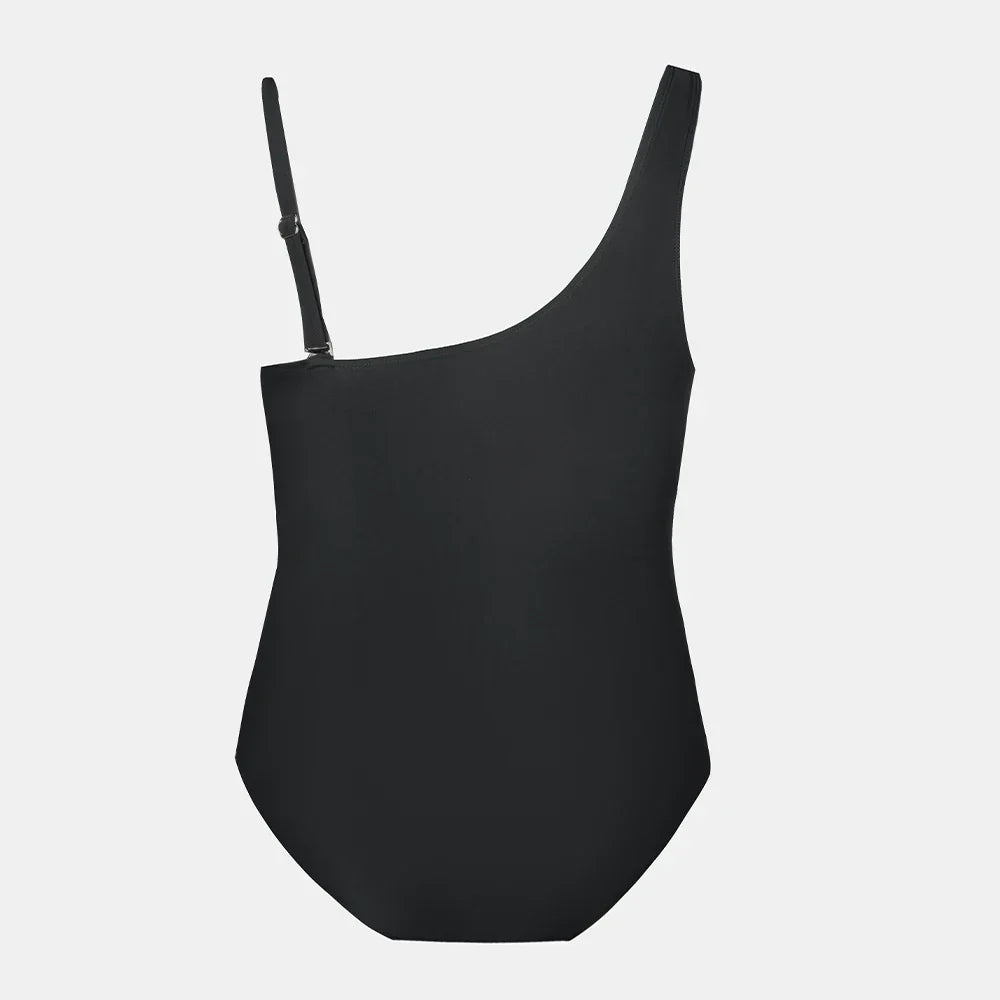Strój kąpielowy plus size z asymetrycznym krojem
