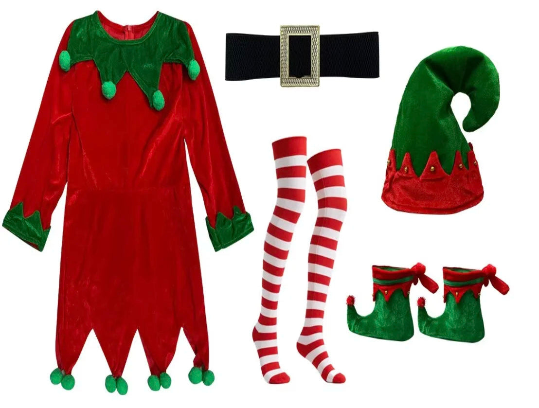 Dziecięcy strój świątecznego elfa