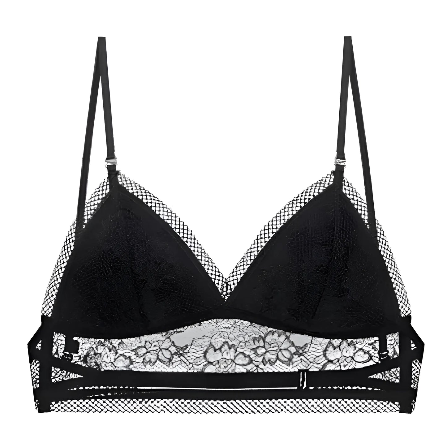 Biustonosz bralette z obniżonym tyłem