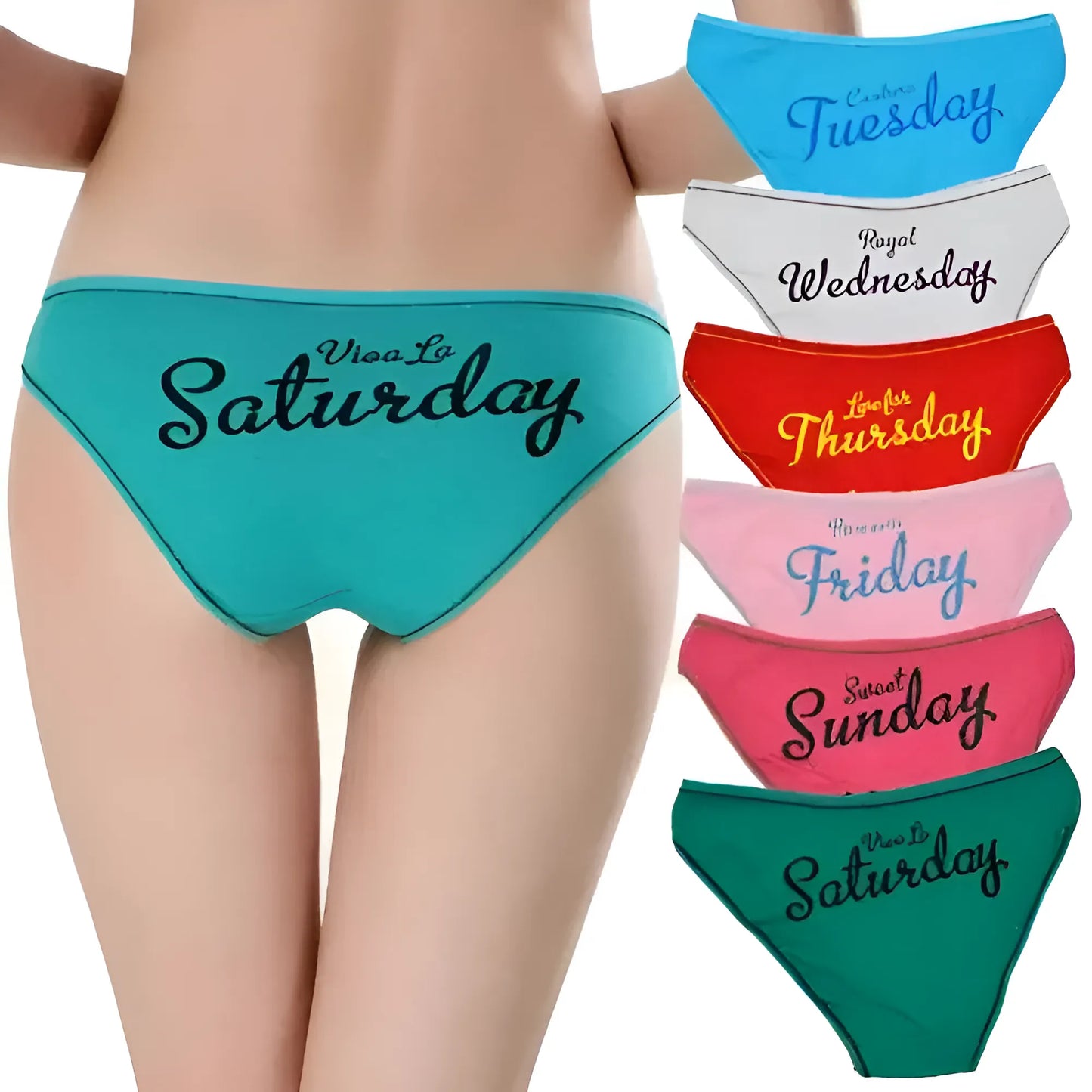 Figi na każdy dzień tygodnia - 7 pak