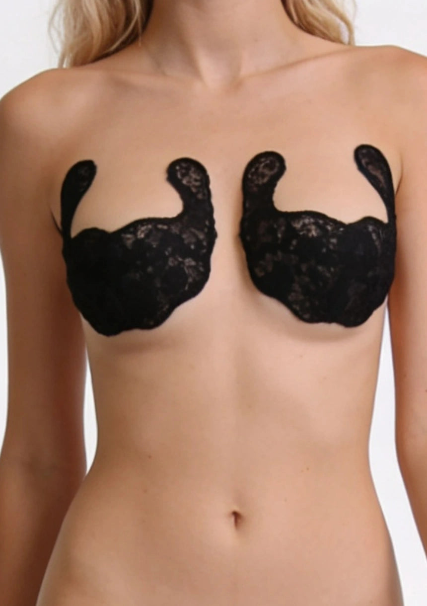 Koronkowe plastry podnoszące biust