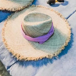 Klasyczny kapelusz plażowy - Różowy / Uniwersalny