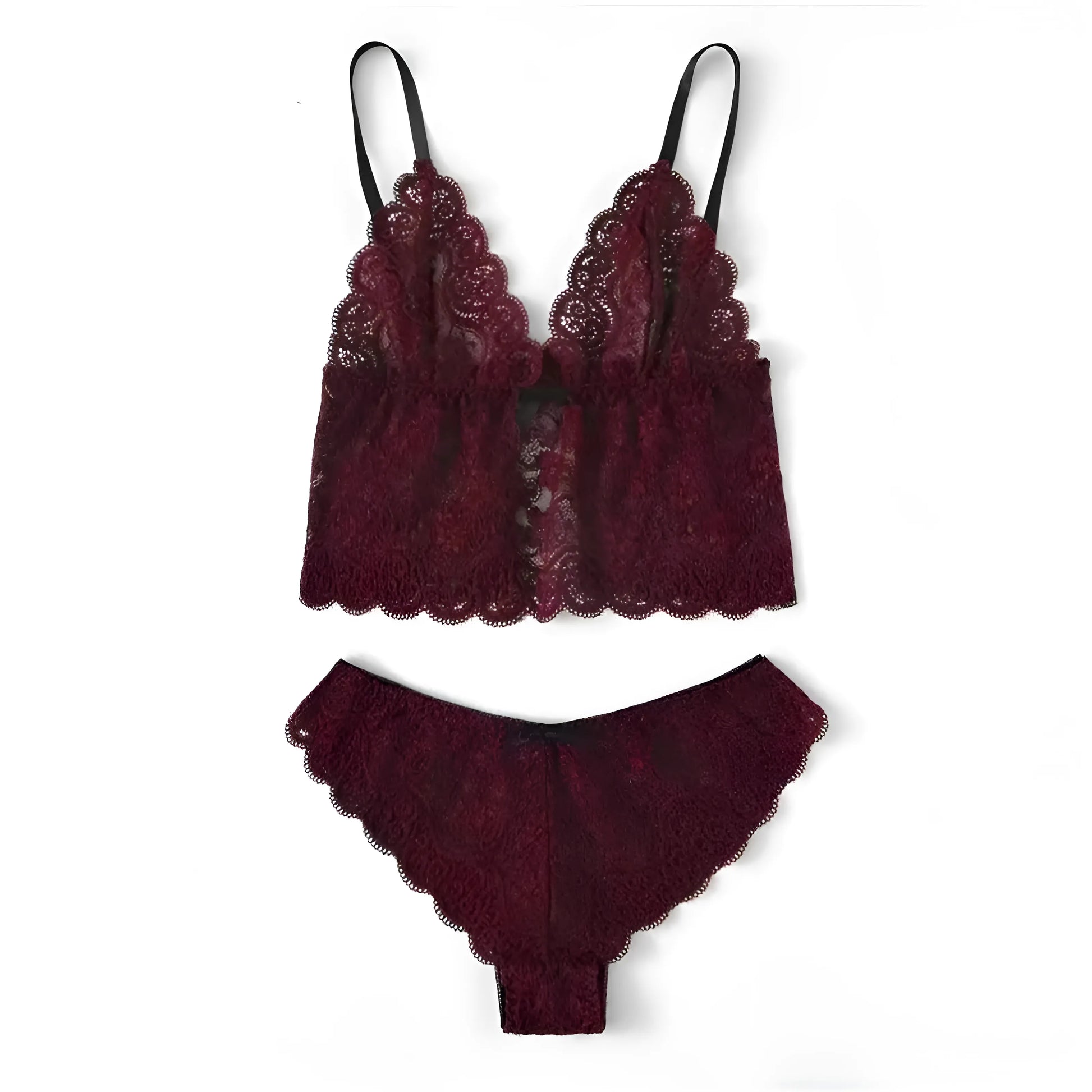 Koronkowa piżama damska