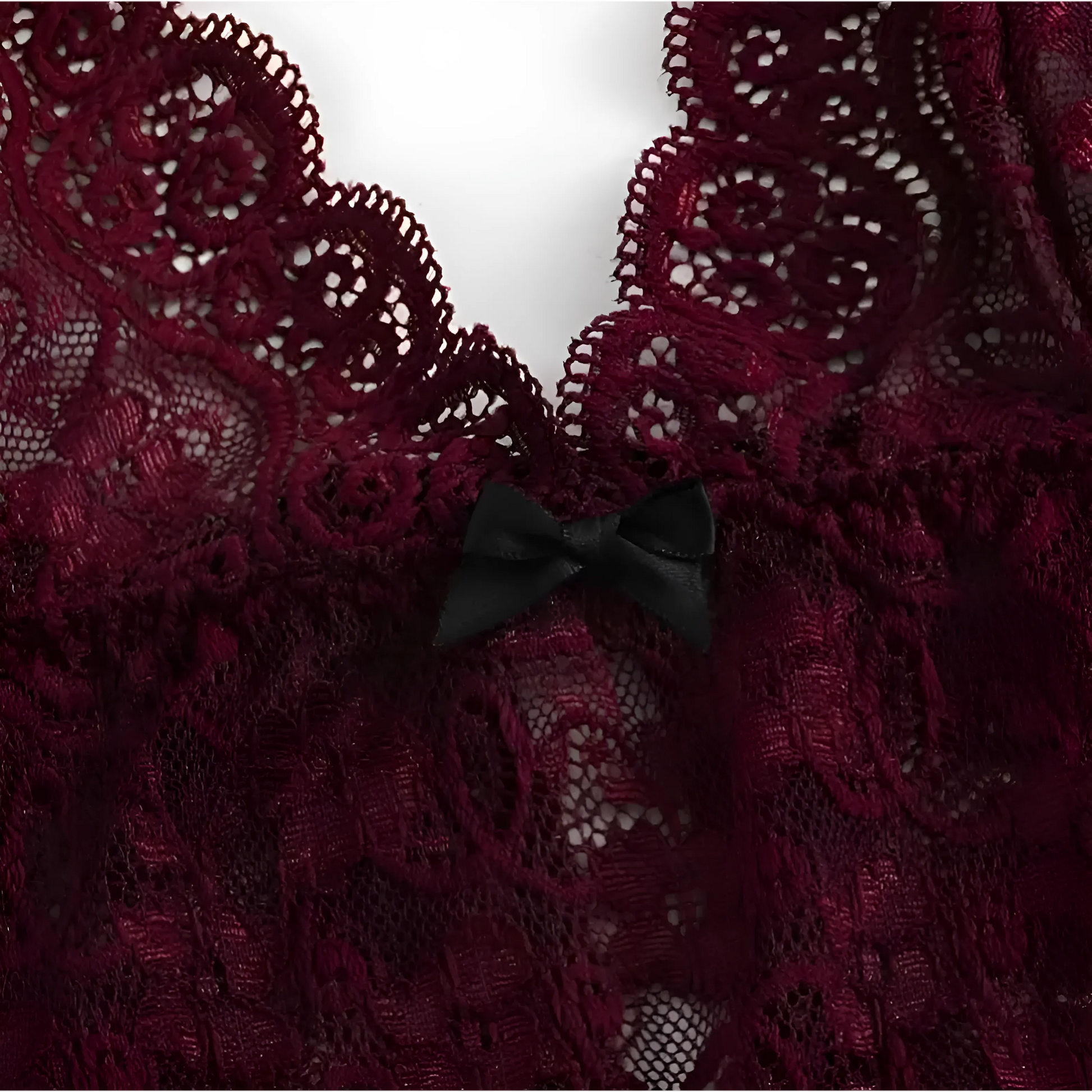 Koronkowa piżama damska