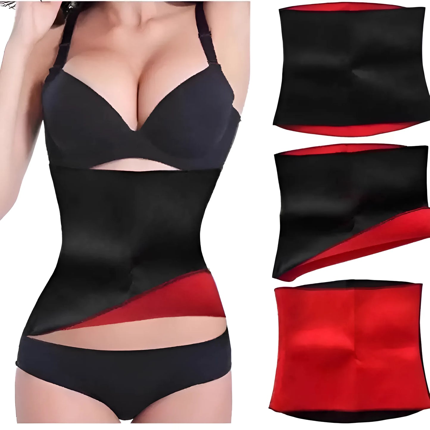 Neoprenowy sportowy gorset wyszczuplający