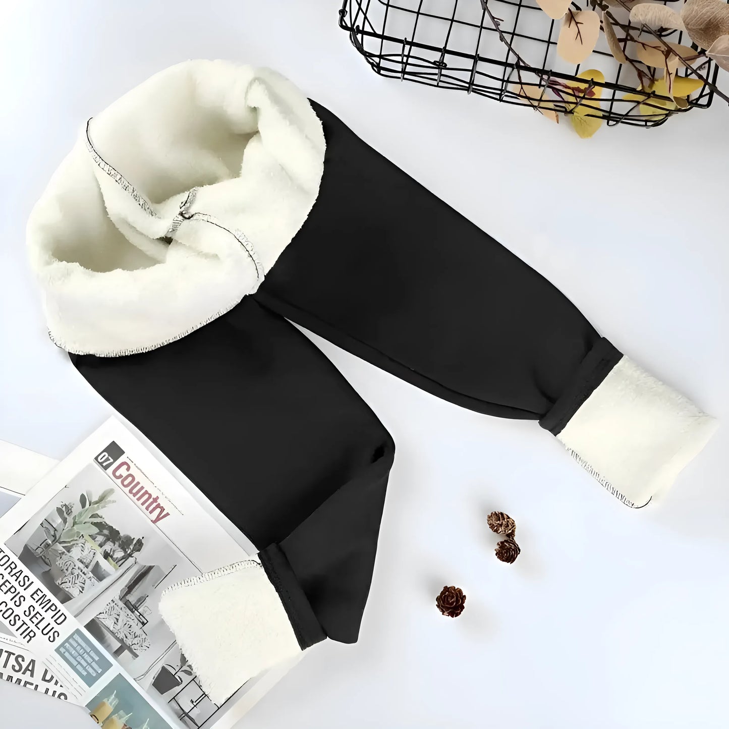 Ocieplane legginsy