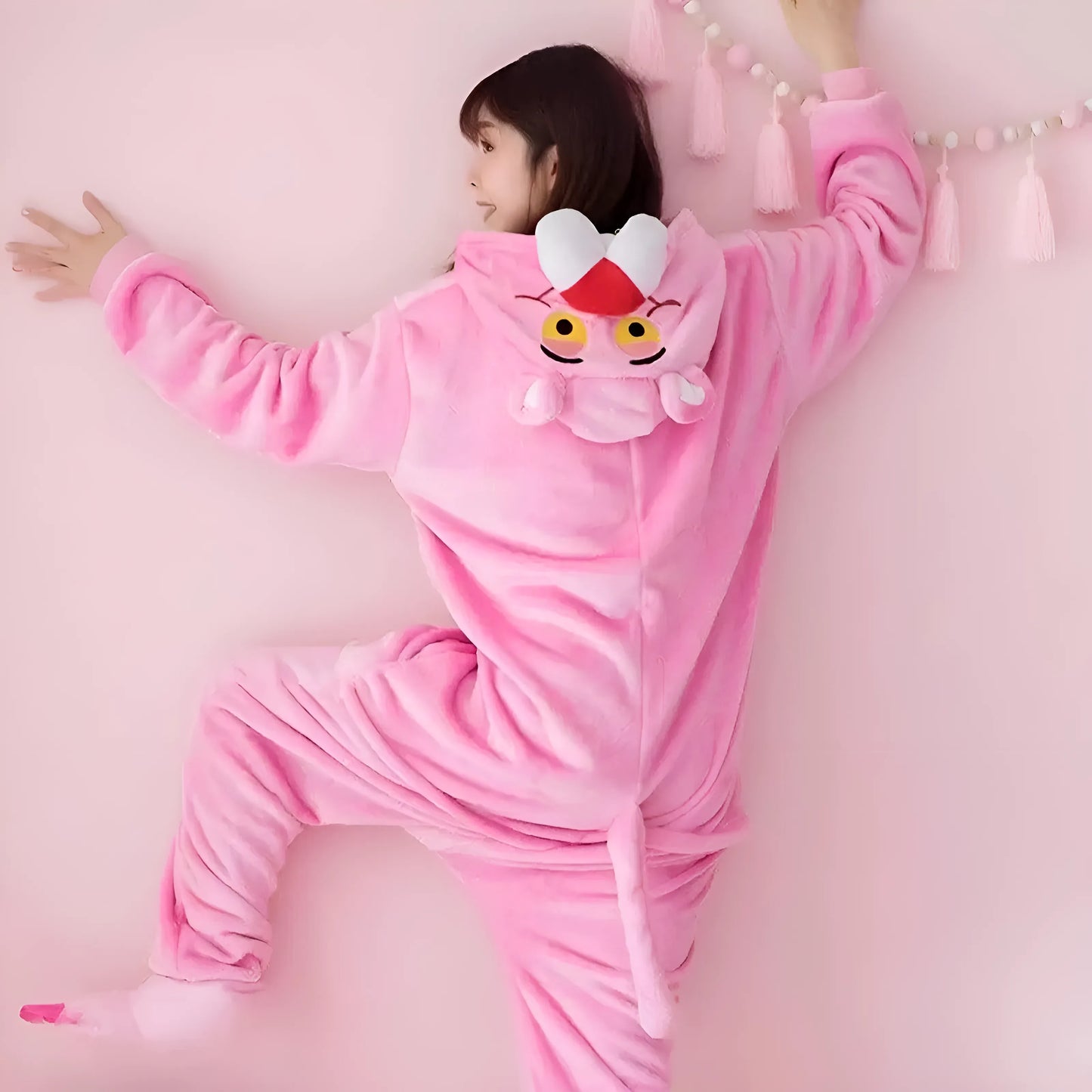 Onesie różowa pantera