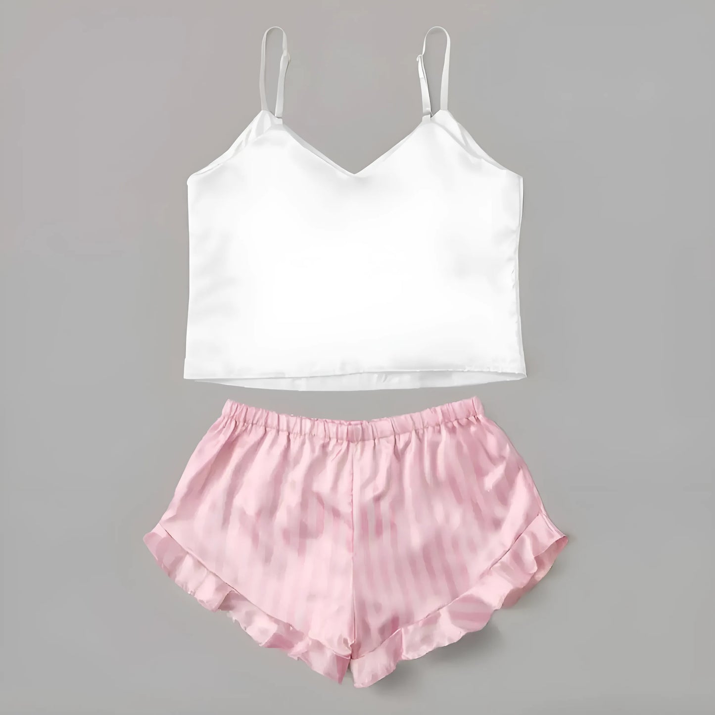 Piżama damska z krótkim topem