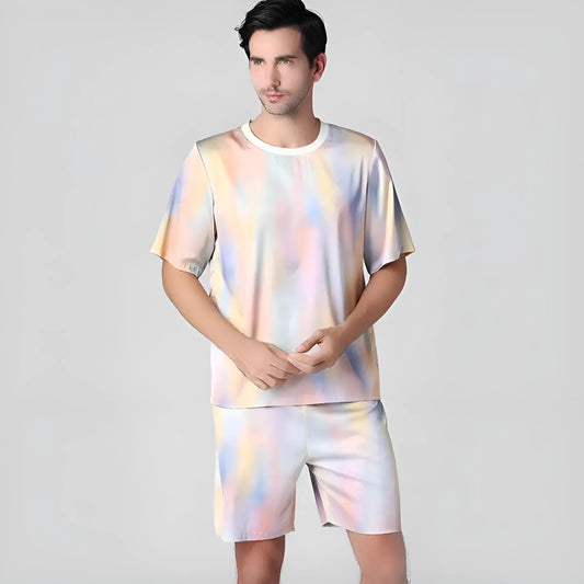 Piżama męska tie dye
