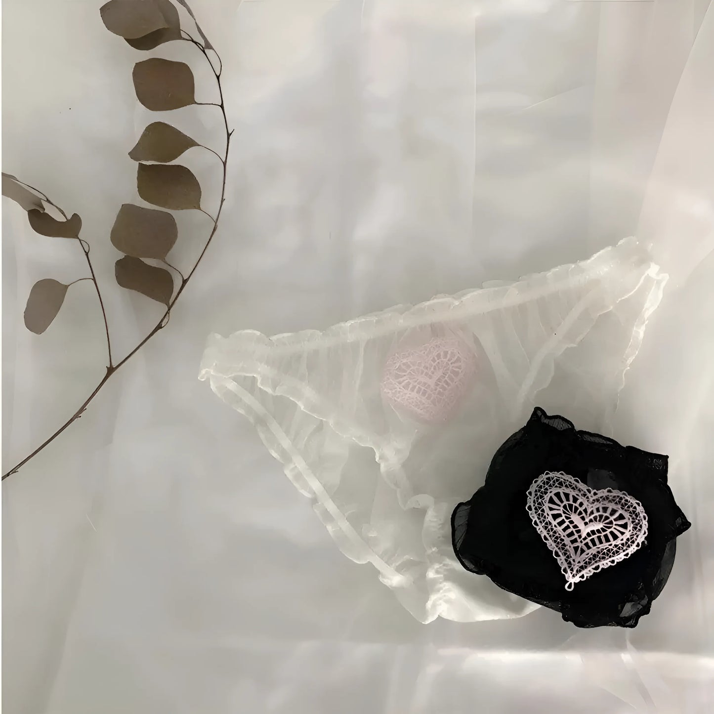 Transparentne figi z sercem