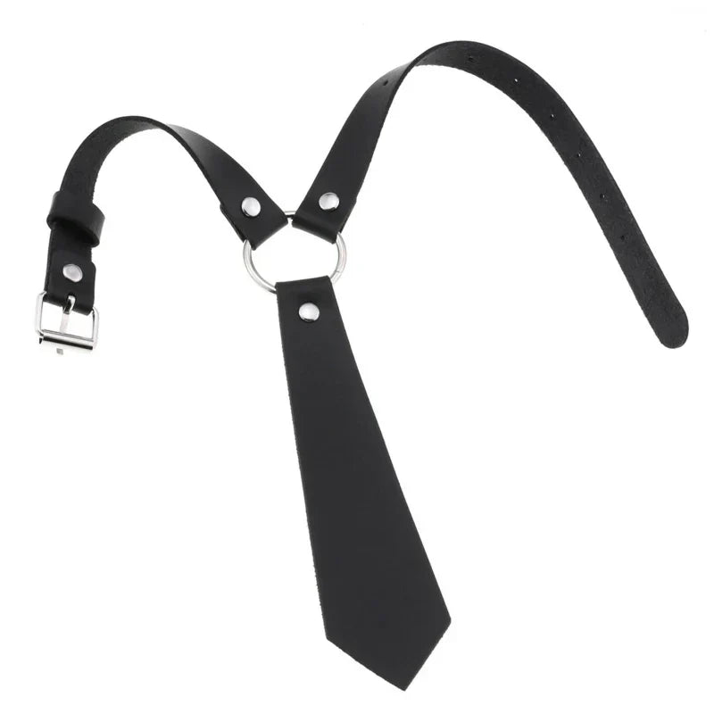Choker z krawatem
