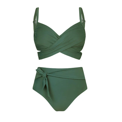 Strój kąpielowy plus size z regulowanym biustonoszem