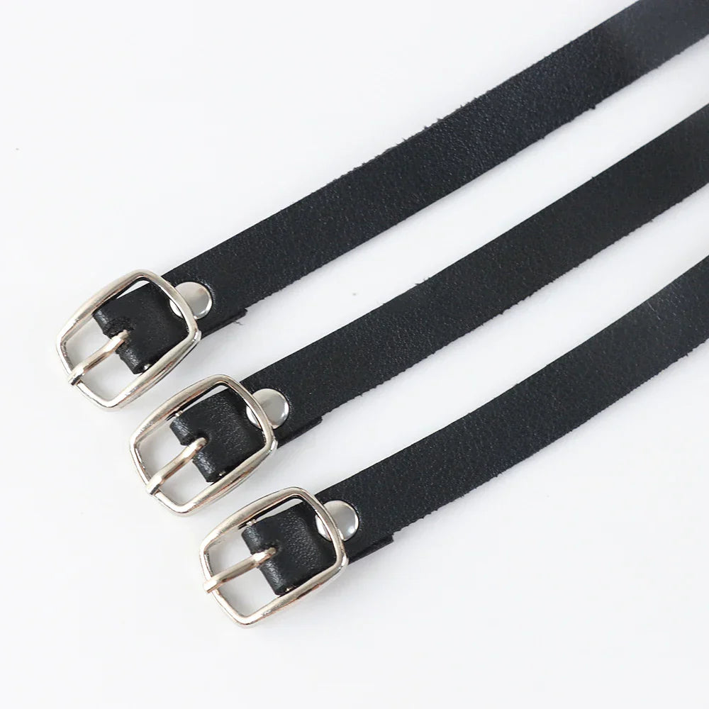 Choker harness z regulowanymi paskami