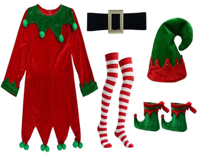 Dziecięcy strój świątecznego elfa