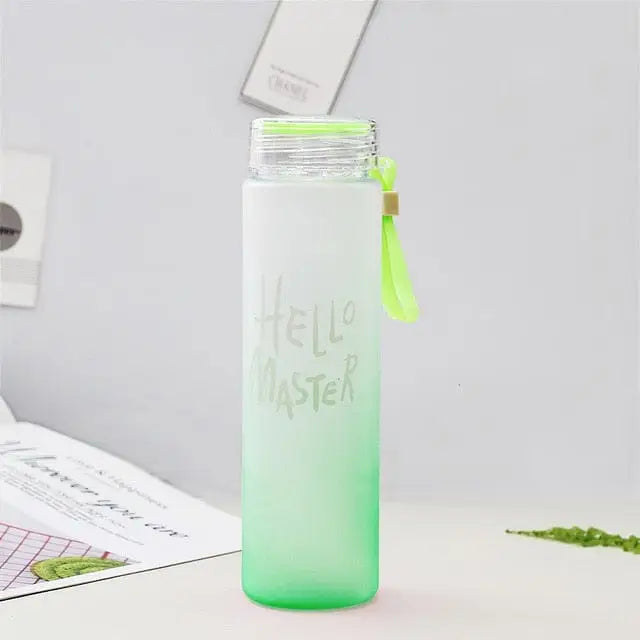 Butelka na wodę ombre - Zielony / 500ml