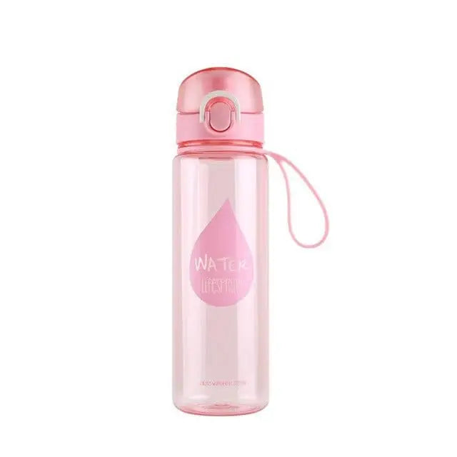 Butelka na wodę - Różowy / 500ml