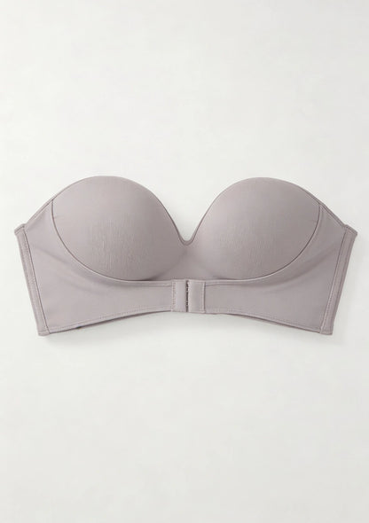 Biustonosz push up zapinany z przodu