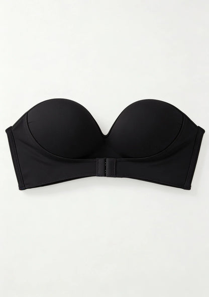 Biustonosz push up zapinany z przodu