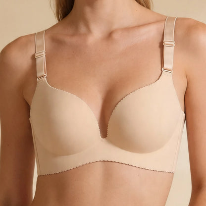 Bezszwowy biustonosz push up