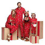 Jednoczęściowa piżama dziecięca z motywem świątecznym