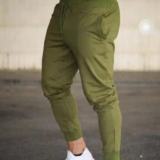Klasyczne spodnie dresowe - Zielony / S
