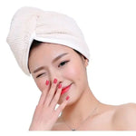 Klasyczny ręcznik na włosy - Biały / Uniwersalny