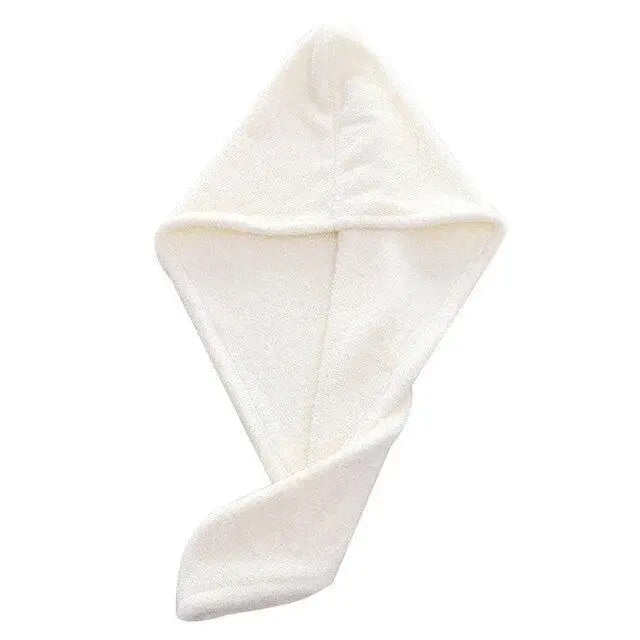 Klasyczny ręcznik na włosy - Biały / Uniwersalny