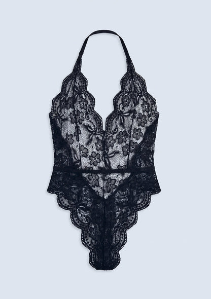 Body koronkowe z odkrytymi plecami