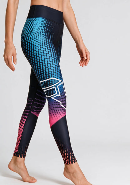 Legginsy sportowe o klasycznym kroju