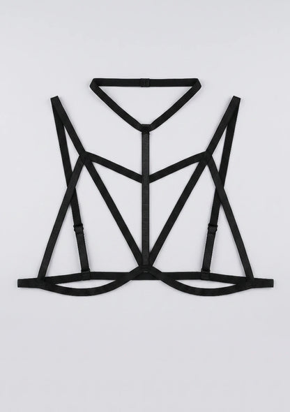 Ozdobny harness do biustonosza