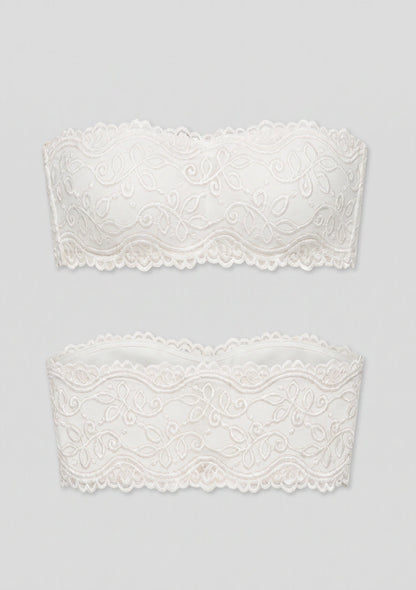 Koronkowy biustonosz bandeau