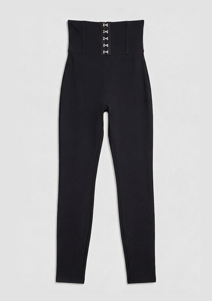 Legginsy sportowe z wysokim stanem