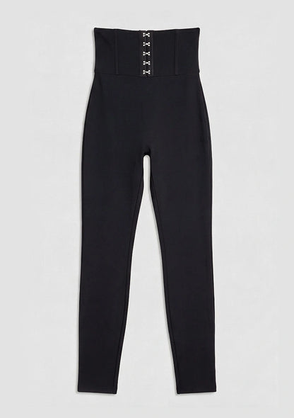 Legginsy sportowe z wysokim stanem