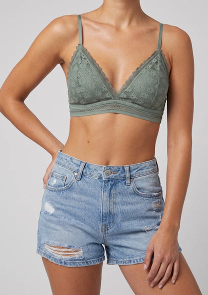 Koronkowy biustonosz bralette
