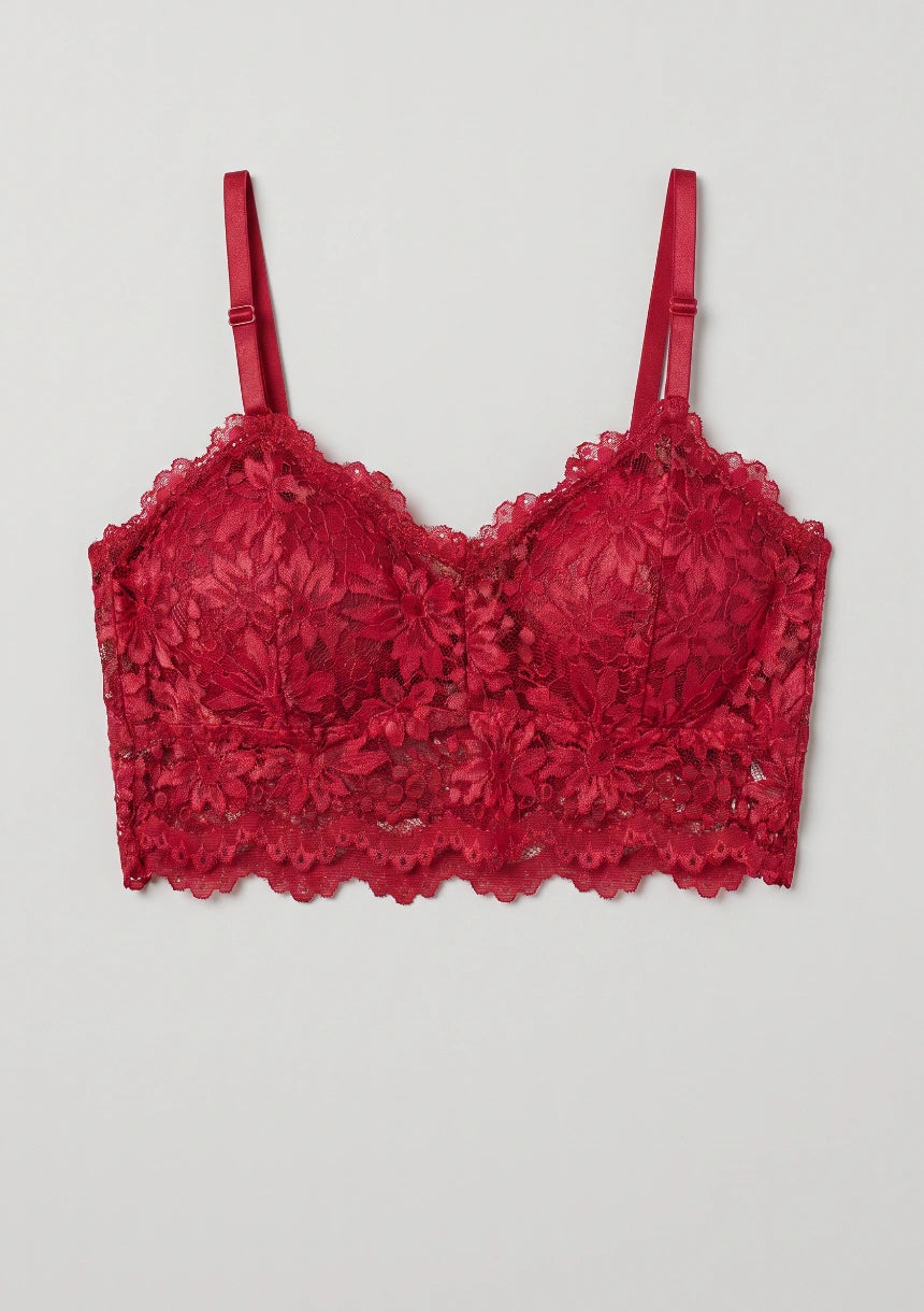 Biustonosz koronkowy bralette w formie topu