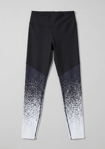 Legginsy sportowe z efektem ombre