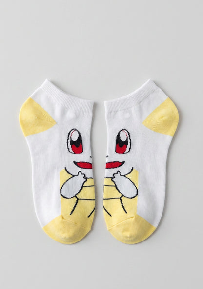 Skarpetki krótkie z nadrukami pokemonów