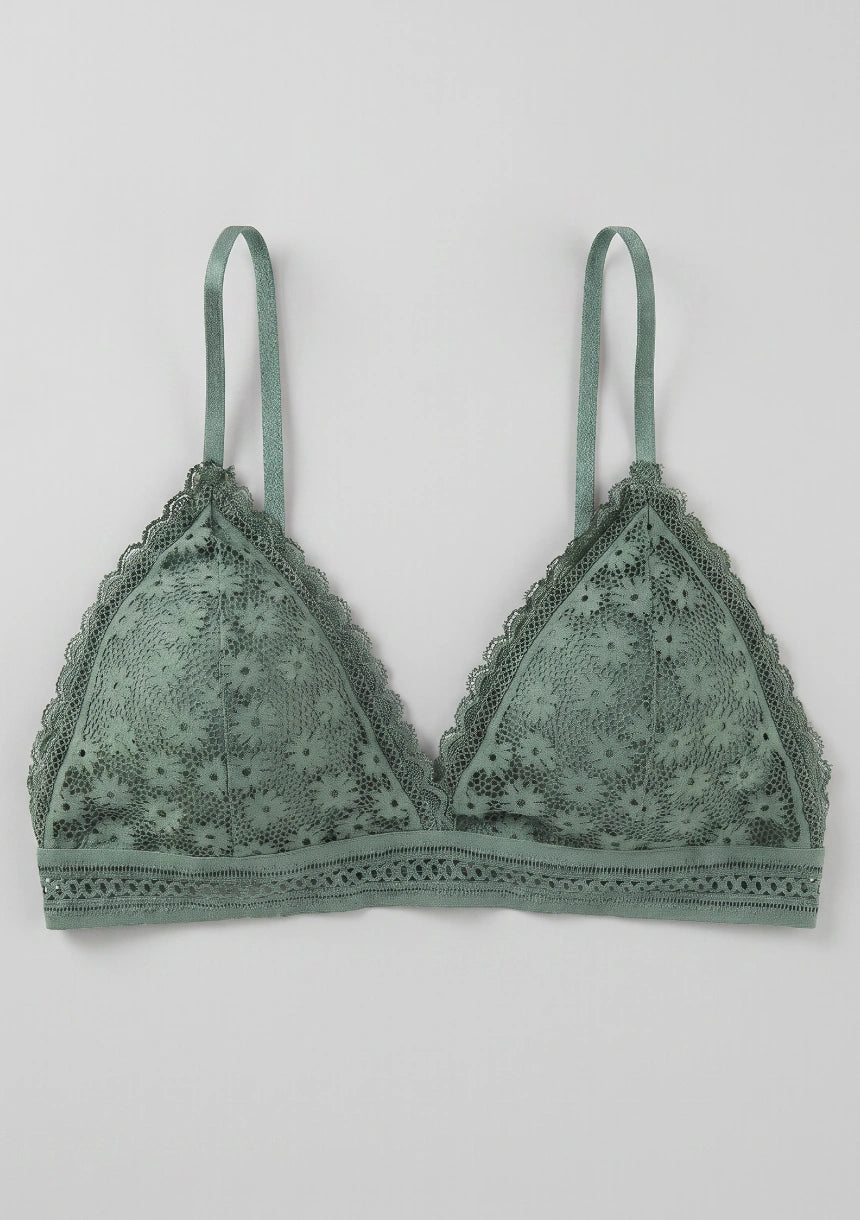 Koronkowy biustonosz bralette