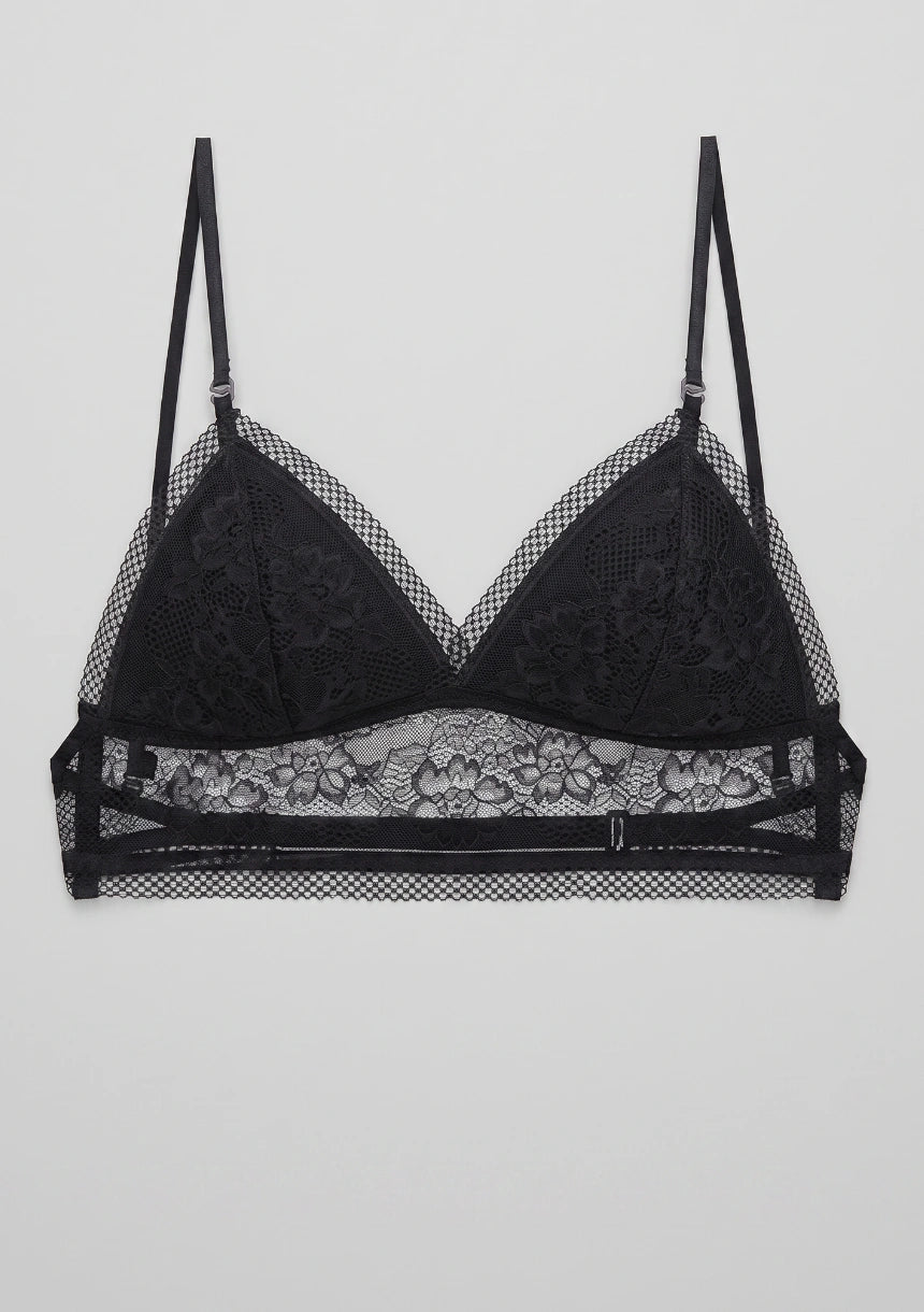 Biustonosz bralette z obniżonym tyłem