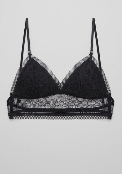 Biustonosz bralette z obniżonym tyłem