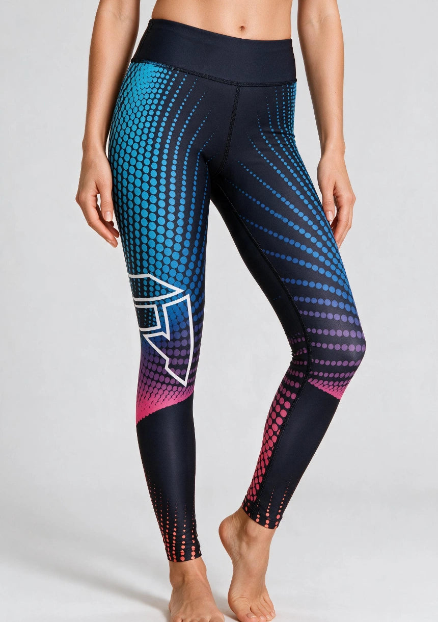Legginsy sportowe o klasycznym kroju