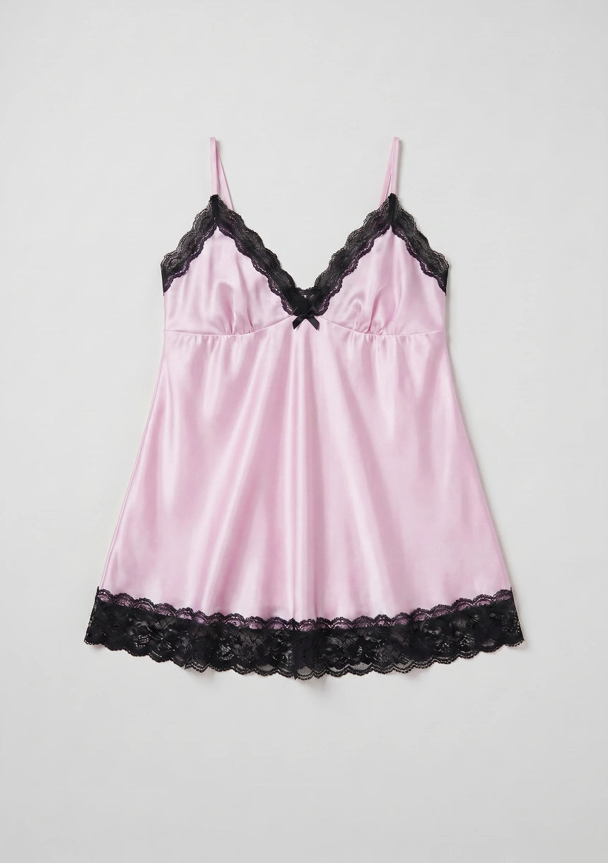 Koszula nocna z koronką plus size