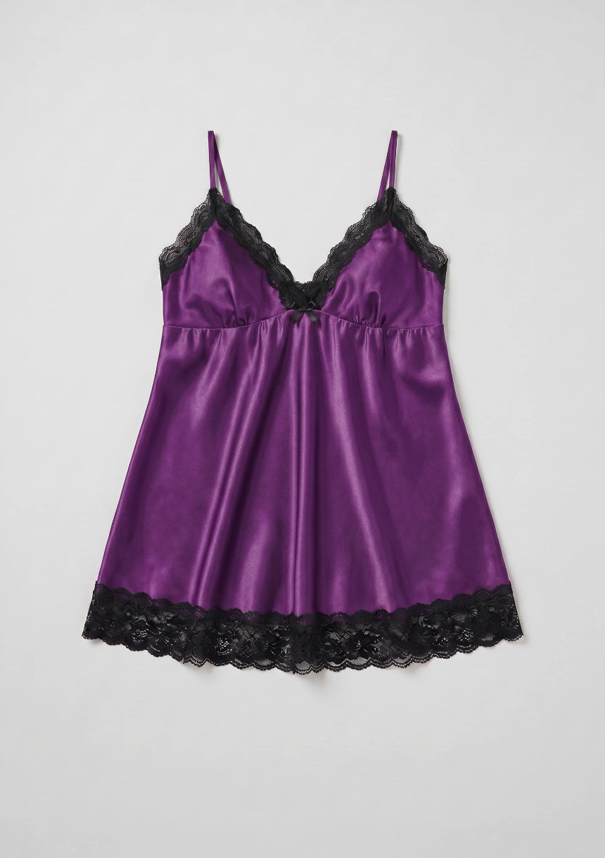 Koszula nocna z koronką plus size
