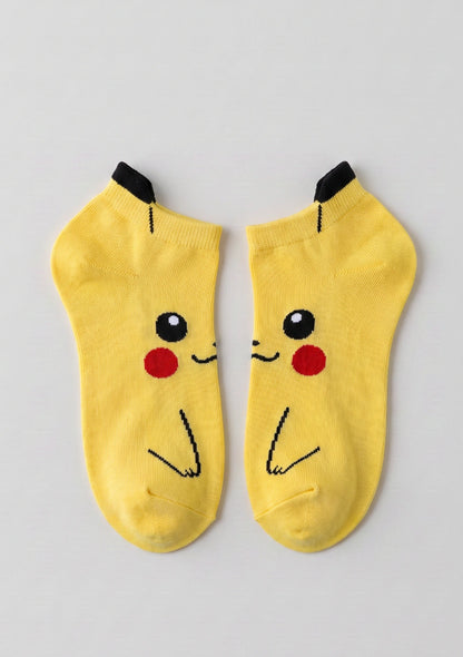 Skarpetki krótkie z nadrukami pokemonów